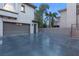 Attached two-car garage with ample parking space in the driveway at 10412 Mansion Hills Ave, Las Vegas, NV 89144