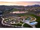 Beautiful community park with lake, playground and recreation areas at 1163 Meadow Sparrow Pl, Henderson, NV 89011