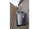 Shot of a new air conditioner unit in a side yard of a home at 2679 Lochleven Way, Henderson, NV 89044