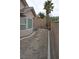 Image of a backyard with no grass, patio, and desert landscaping at 2679 Lochleven Way, Henderson, NV 89044