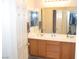 Double sink in main bathroom provides style and functionality at 2679 Lochleven Way, Henderson, NV 89044