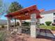 An outdoor pavilion with seating, providing a shady spot for gatherings and picnics at 2725 S Nellis Blvd # 1033, Las Vegas, NV 89121