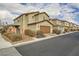 Attractive exterior view of the home showcasing well-maintained landscaping and a two-car garage at 3177 Bivona Walk, Henderson, NV 89044