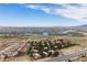 Gorgeous aerial view of a community with a river and mountain range in the background at 3740 Desert Marina Dr # 3, Laughlin, NV 89029