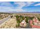 Real estate aerial view of a community near a road, showcasing mountain views at 3740 Desert Marina Dr # 3, Laughlin, NV 89029