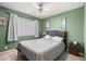 Relaxing bedroom featuring natural lighting and neutral walls at 4322 Satinwood Dr, Las Vegas, NV 89147