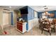 Cozy dining area showcases tiled floors and decorative accents at 4322 Satinwood Dr, Las Vegas, NV 89147
