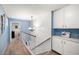 Upstairs hallway providing access to bedrooms and bonus spaces at 4322 Satinwood Dr, Las Vegas, NV 89147