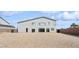 A large, flat and open backyard with direct access to the house at 8591 Cloudy Dawn Way, Las Vegas, NV 89113