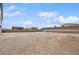 A large, flat and open backyard with block wall surrounding the property at 8591 Cloudy Dawn Way, Las Vegas, NV 89113