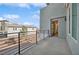 Modern balcony with sleek railings offering great views at 8591 Cloudy Dawn Way, Las Vegas, NV 89113
