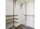 Walk-in closet features adjustable shelving for all your storage needs at 8591 Cloudy Dawn Way, Las Vegas, NV 89113
