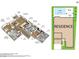 Detailed floorplan showcasing the layout of the home, including bedrooms, bathrooms, and living areas at 13 Porto Malaga St, Henderson, NV 89011