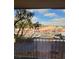 From the balcony, enjoy views of the city, construction, and landscaping at 205 E Harmon Ave # 212, Las Vegas, NV 89169