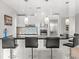 Modern kitchen features sleek countertops, stainless steel appliances, and stylish pendant lighting at 2700 Las Vegas Blvd # 1301, Las Vegas, NV 89109