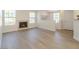 Light-filled living space showcasing a fireplace, natural light, and open layout at 2801 N Rainbow Blvd # 238, Las Vegas, NV 89108