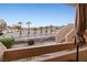 Balcony featuring palm tree views, ideal for relaxing and enjoying the outdoors at 3740 Desert Marina Dr # 7, Laughlin, NV 89029