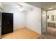 Open dining area with wood floors, built-in storage, and natural light, creating a cozy atmosphere at 3740 Desert Marina Dr # 7, Laughlin, NV 89029