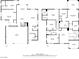 Detailed floor plan showcasing the layout of the home with labeled rooms and dimensions at 3909 Grazing Gazelle Ave, North Las Vegas, NV 89084