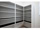 Walk-in pantry featuring multiple shelves for organized storage and easy access to kitchen essentials at 3909 Grazing Gazelle Ave, North Las Vegas, NV 89084