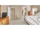Spacious main bedroom with walk in to the bathroom at 4443 Verdiccio Ave, Las Vegas, NV 89141