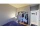 Bedroom with walk-in closet featuring ample storage space for clothes and other items at 5517 Rose Thicket St, Las Vegas, NV 89130
