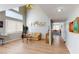 Spacious living area with high ceilings and a decorative plant at 5517 Rose Thicket St, Las Vegas, NV 89130