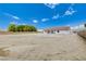 The large backyard is waiting for you to create your dream oasis at 5601 Mary Lou St, Pahrump, NV 89061