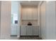 Hallway with built-in storage and cabinets at 6197 Jewel Vista St, Las Vegas, NV 89135