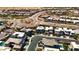 Modern neighborhood featuring swimming pools and landscaping at 6197 Jewel Vista St, Las Vegas, NV 89135