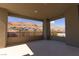 Spacious patio showcasing mountain views, providing an inviting outdoor living space at 6197 Jewel Vista St, Las Vegas, NV 89135