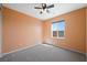 Bedroom with carpet flooring and natural light at 6602 Windy Palm St, North Las Vegas, NV 89086