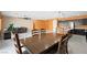 Dining room with views of the living room and kitchen, great for hosting guests and Gathering at 6602 Windy Palm St, North Las Vegas, NV 89086