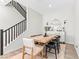 Dining room with natural light from nearby windows and stairs nearby at 7350 N Decatur Blvd # 5, Las Vegas, NV 89131