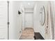 Hallway with wood floors, and a glimpse into adjacent rooms at 7350 N Decatur Blvd # 5, Las Vegas, NV 89131