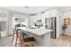 Well-equipped kitchen with stainless steel appliances, sleek counter tops, and a bright breakfast bar at 7350 N Decatur Blvd # 5, Las Vegas, NV 89131