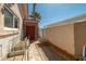 This home has additional exterior storage and side yard area at 800 Kenny Way, Las Vegas, NV 89107