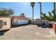 This home has a detached one car garage and additional storage space at 800 Kenny Way, Las Vegas, NV 89107