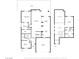 Detailed floor plan showcasing the layout of the home, including room dimensions at 10924 Bandol Pl, Las Vegas, NV 89141