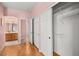 Spacious closet with double doors, shelving, and hanging space, accessed from the bedroom at 1184 Warm Canyon Way, Las Vegas, NV 89123