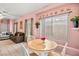 Inviting dining area with tile floors and windows with natural light at 1184 Warm Canyon Way, Las Vegas, NV 89123