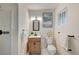 Stylish bathroom features updated vanity, modern fixtures, and plenty of lighting at 1401 S 17Th St, Las Vegas, NV 89104
