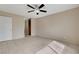 Features neutral walls, tile flooring, and a ceiling fan with light fixture at 1405 Vegas Valley Dr # 170, Las Vegas, NV 89169