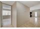 Shows the large living room with tile flooring at 1405 Vegas Valley Dr # 170, Las Vegas, NV 89169