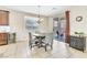 Bright dining area with sliding glass door at 1422 Ozzie Smith Ave, Henderson, NV 89074