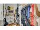Well-organized walk-in closet with shelving, hanging space, and ample storage at 15 Via Mantova # 104, Henderson, NV 89011
