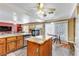 Spacious kitchen with stainless steel appliances and granite countertops at 1730 Juniper Twig Ave, Las Vegas, NV 89183