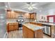 Modern kitchen featuring stainless steel appliances and granite countertops at 1730 Juniper Twig Ave, Las Vegas, NV 89183