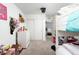 Bedroom with a bunk bed, closet and dresser at 1819 Wild Grain Ave, North Las Vegas, NV 89086