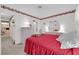 Bedroom featuring a cozy bed and view into the kitchen at 2012 Wendell Ave, Las Vegas, NV 89101
